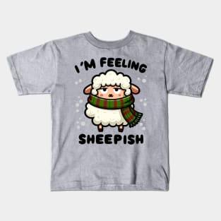 I'm Feeling Sheepish Kids T-Shirt